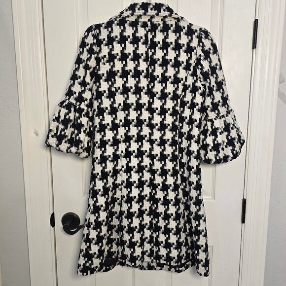 Houndstooth Coat - Size Small - Picture 3 of 9